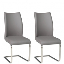 Krzesła LIGURIA komplet 2 szt. KR0080-MET-U02GR